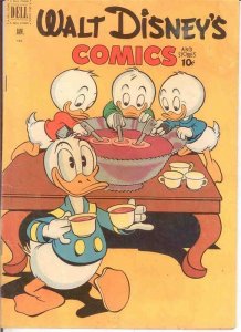 WALT DISNEYS COMICS & STORIES 136 VG+ Jan. 1952 COMICS BOOK