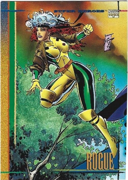 1993 Marvel Universe #112 Rogue