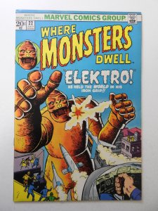 Where Monsters Dwell #22 (1973) FN Condition!