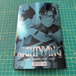 Nightwing #99 (2022) Dan Mora 1:25 Card Stock Gold Foil Variant Cover DC Comics 