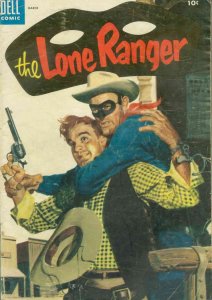Lone Ranger, The (Dell) #81 GD ; Dell | low grade comic March 1955 western hero