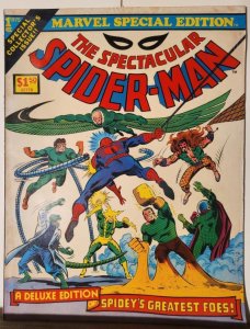 SPECTACULAR SPIDER-MAN TREASURY EDITION #1, VF 1975, Steve Ditko