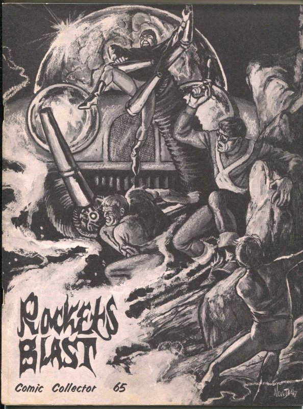 Rocket's Blast Comicollector  #65 1967-Don Newton-early fanzine-buy / sell ad...