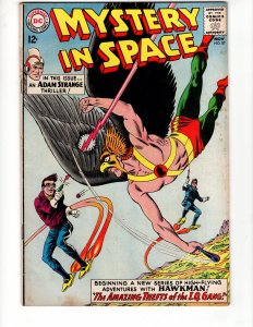 Mystery In Space #87 Adam Strange  Hawkman Silver Age DC