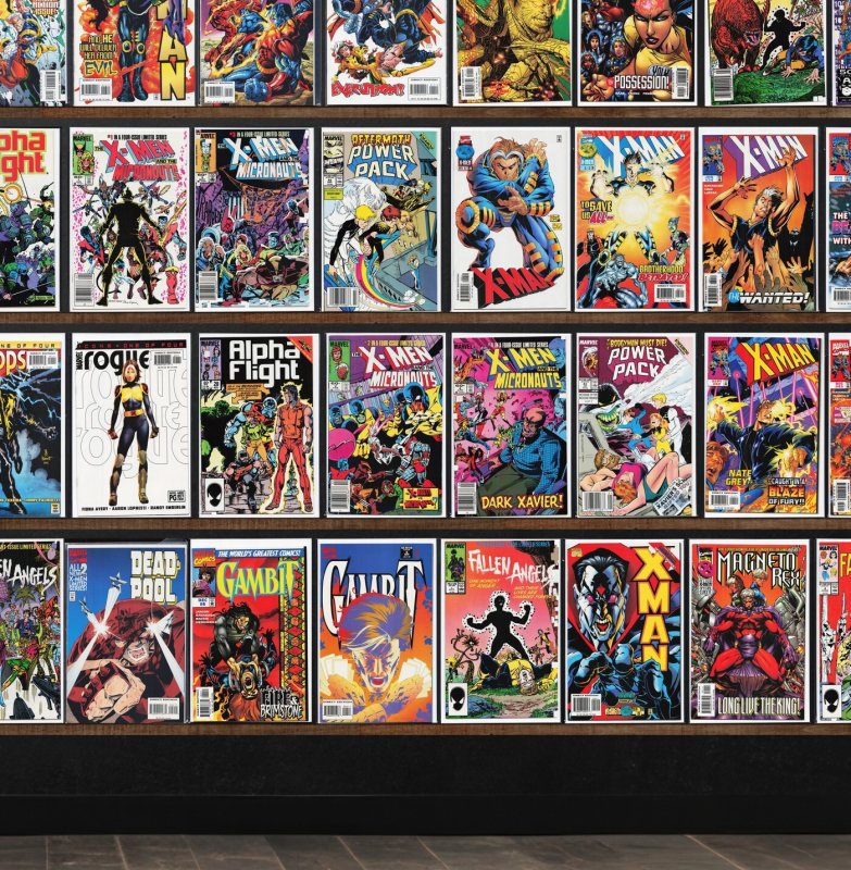 Huge Lot 150+ Comics with X-Man, The New Mutants, X-Force & More!