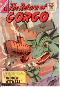 RETURN OF GORGO 3 GOOD Dikto art Fall 1964 COMICS BOOK