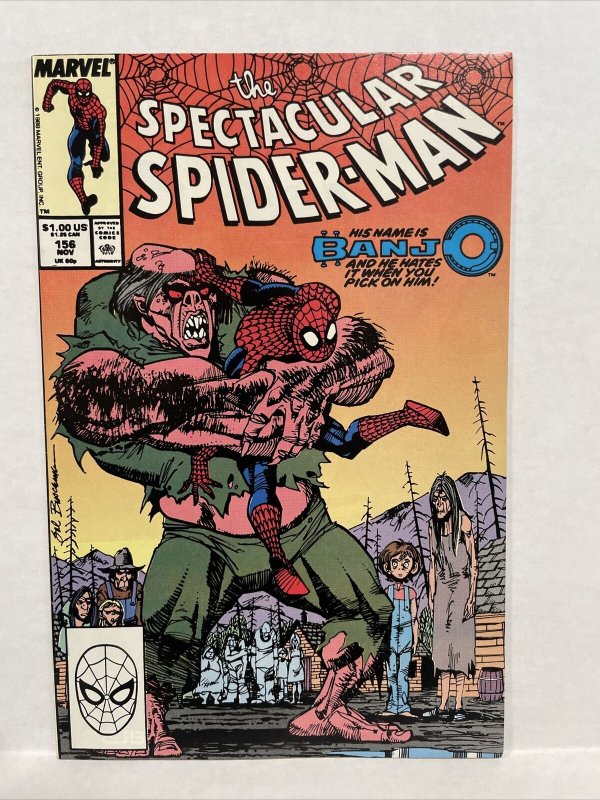 The Spectacular Spiderman #156