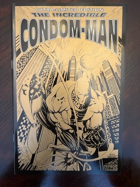 Condom-Man (1994) - NM - Signed & Numbered