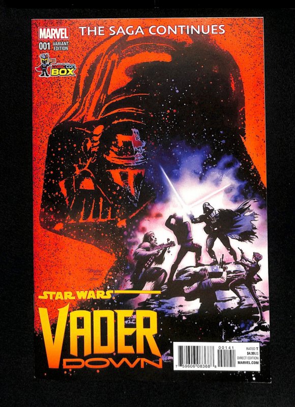 Star Wars: Vader Down #1 Mike Mayhew Variant Comic Con Box Exclusive