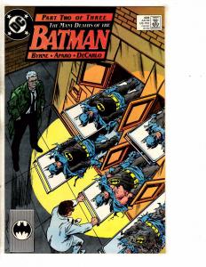 Lot Of 6 Batman DC Comic Books # 433 434 435 436 437 430 Joker Gotham Robin CR11