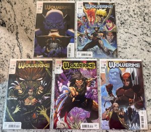 Lot Of 5 Wolverine Marvel Comic Books #26 27 28 29 30 NM 1st Prints Percy 7 J431
