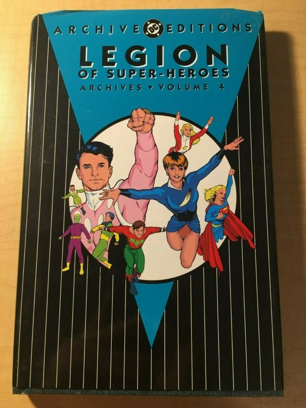 Legion of Super-Heroes Archives Vol. 4 DC Comic Book HARDCOVER Graphic MFT2