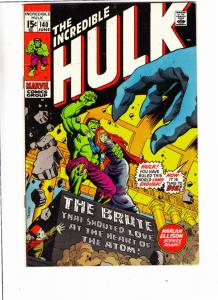 Incredible Hulk #140 (Jun-71) FN/VF Mid-High-Grade Hulk