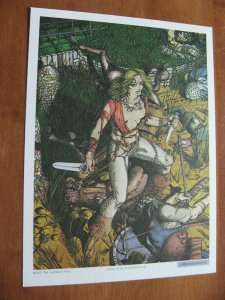 CONAN PORTFOLIO SIGNED BARRY SMITH 1975 GORBLIMEY PRESS FULL COLOR RARE