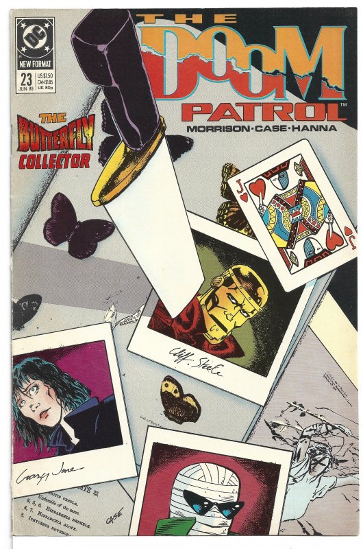 Doom Patrol #23  (1989, DC) 6.5 FN+