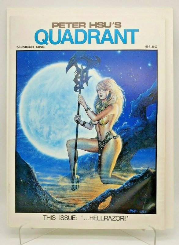 QUADRANT Comic Book1983 #1 PETER HSU'S MALIBU COMICS