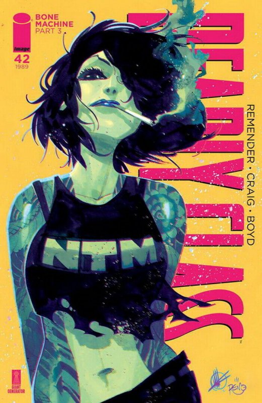 DEADLY CLASS (2013 IMAGE COMICS) #42 VARIANT CVR B SCALERA & DINIS PRESALE-12/04