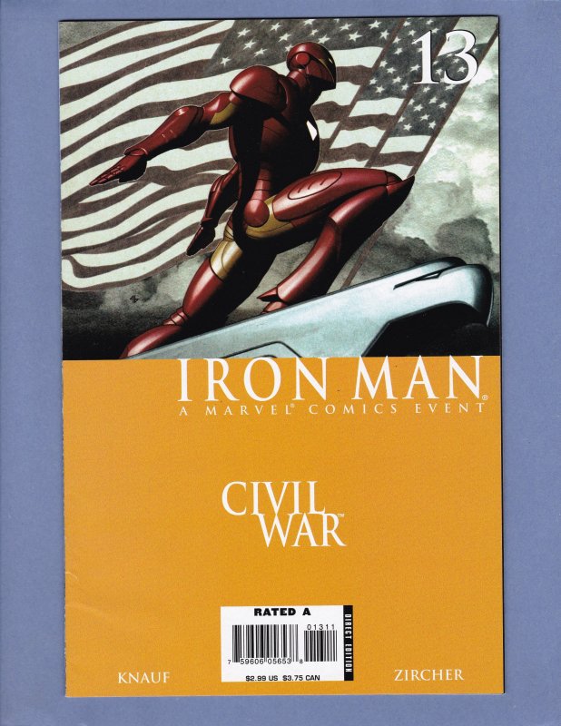 Iron Man #13 FN Civil War Marvel 2006