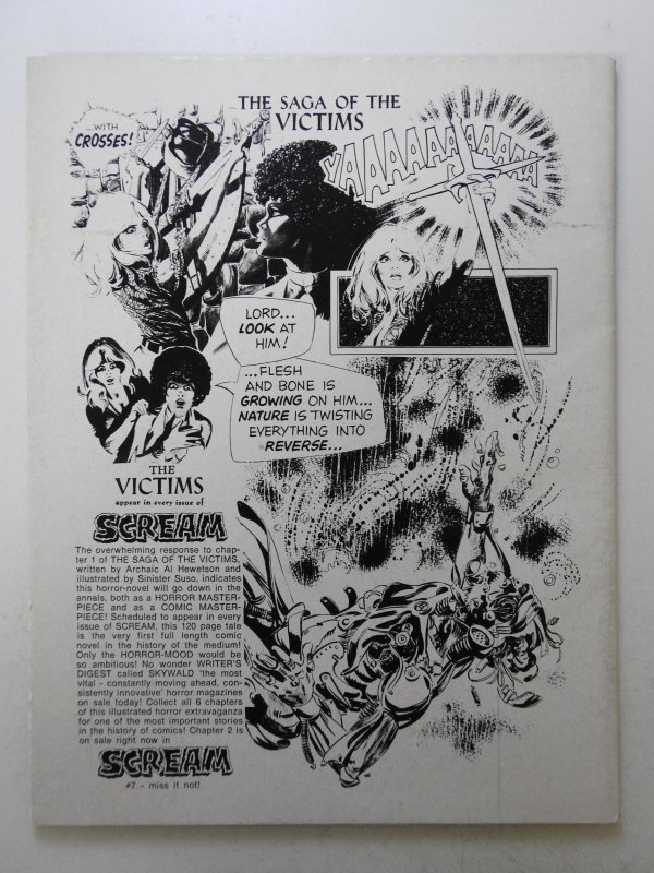 1974 Nightmare Yearbook (1974) Beautiful VF Condition!