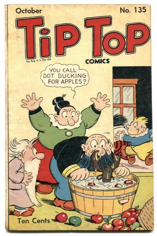 Tip Top Comics #135 1947- Lobster cover- Li'l Abner VG