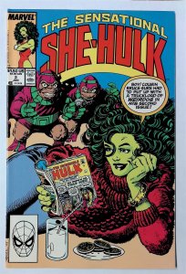 The Sensational She-Hulk #2 (Jun 1989, Marvel) VF+