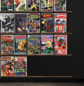 Huge Lot 130+ Comics with Captain America, Fantastic Four & More!