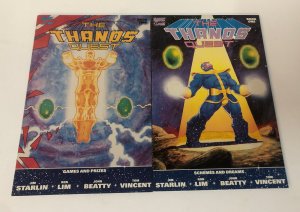 The Thanos Quest (1990) # 1-2 VF/NM Complete Set ~ Marvel Comics | Jim Starlin