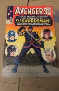The Avengers #19 (1965)1st Swordsman classic key