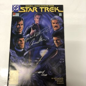 Star Trek Double-Sized (1993) #50 (FN/VF) •Signed Howard Weinstein • Arnie Starr