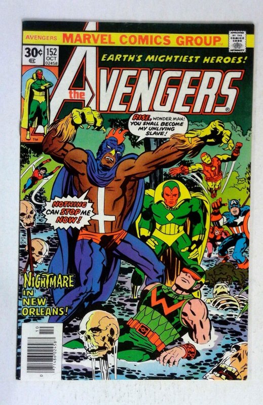 Avengers #152 Wonder Man New Orleans Marvel (1976) VF/NM