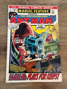 Marvel Feature # 5 VF- Comic Book Feat. Astonishing Ant-Man 7 J355
