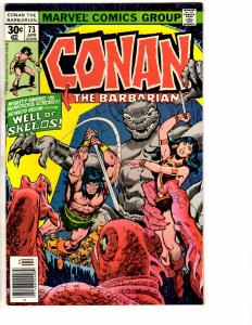 6 Conan The Barbarian Marvel Comic Books # 70 71 72 73 74 75 VF Or Better WI1