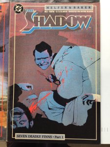 The Shadow #2, 5, 8 & 12(1988) lot of 4 comics from DC seven deadly finns shadow