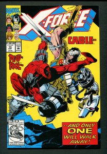 X-Force #15 ( 8.5 VFN+ ) Greg Cappullo Cover & Art / Dead Pool / October 1992