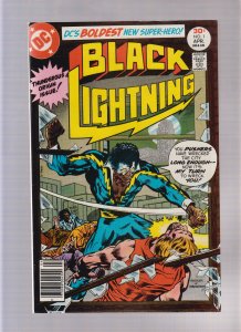 Black Lightning #1 - Rich Buckler Cover Art! (7.0/7.5) 1977