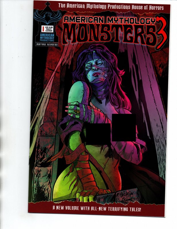 American Mythology Mosnters 3 #1 Erotic Variant - Horror - 2022 - NM