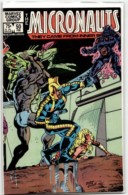 Micronauts #50 (1983) Micronauts / Enigma Force