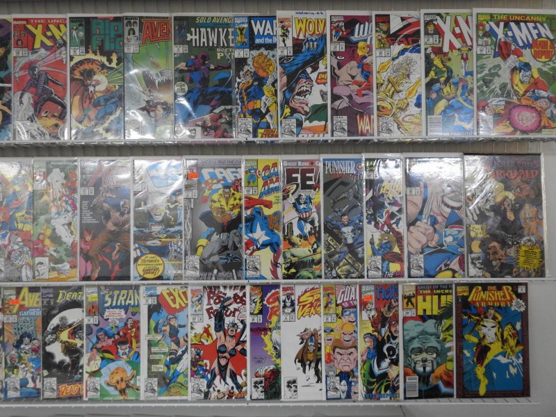 Huge Lot 140+ Comics W/ X-Men, Fantastic Four, Wolverine+ Avg VF Condition!