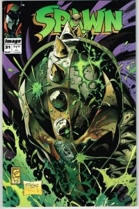 Spawn #31 (1992) - 8.5 VF+ *Homecoming/1st Redeemer*