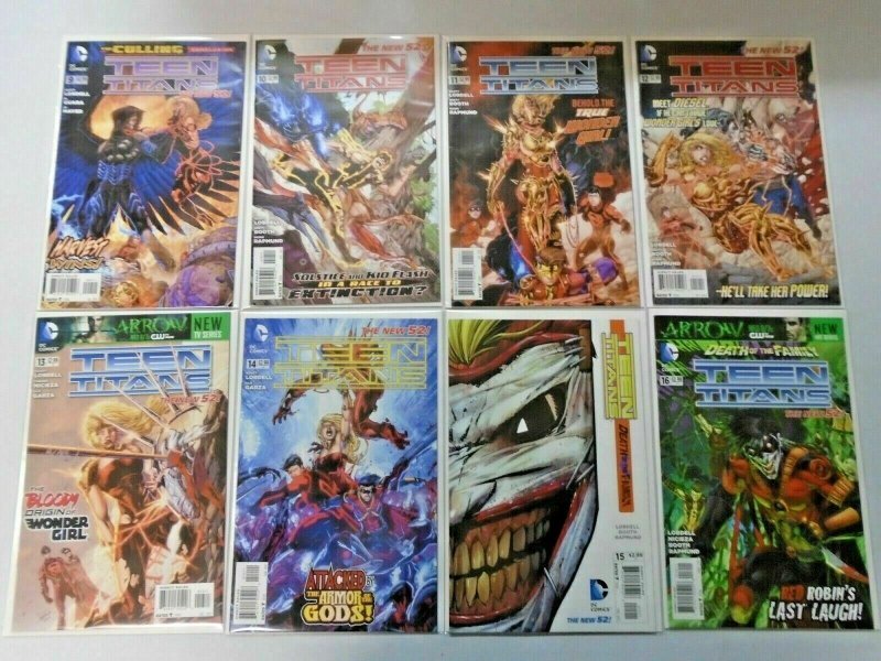 Teen Titans lot:#1-19 4th Series NEW 52 18 different 8.0 VF (2011)