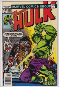 The Incredible Hulk #220 (1978) Hulk