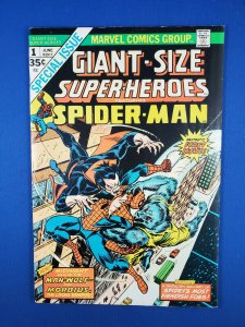 GIANT SIZE SUPERHEROES 1  VF SPIDERMAN MORBIUS 1974