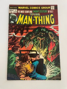 Man-Thing # 4 NM- Marvel Comic Book Swamp Creature Horror Fear Monster 7 LI6
