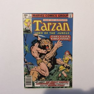 Tarzan Lord Of The Jungle 1 Near Mint Nm Marvel 1977