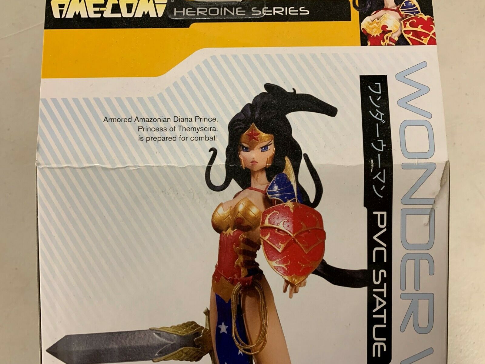 Ame-Comi Heroine Series Wonder Woman PVC Statue | Comic Collectibles -  Figurines, Wonder Woman