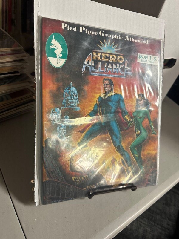 Hero Alliance End of the Golden Age Graphic Album #1 Pied Piper 1986 Innovation