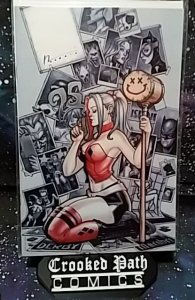 Harley Quinn 25th Anniversary Special Nerd Store Virgin Cover (2017)