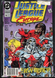 Justice League Europe #10 (1990) Captain Atom