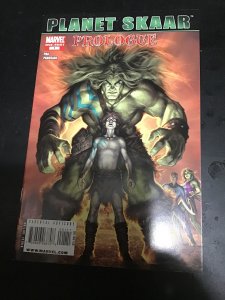 z Planet Skaar Prologue (2009) Super-High-Grade Key! NM Wow!