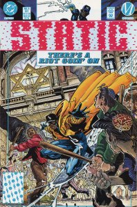 Static #5 Direct Edition (1993) Comic Book F/VF 7.0